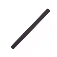 Brazo A Techo Negro Redondo Para Ducha 25Cm