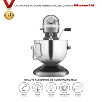 Batidora de Pedestal Bowl-Lift 5.7 Lts Plateado
