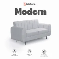 Sofá Modern Tela Extra Suave Gris