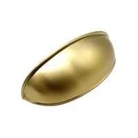Botón Zamak 973 Latón Cepillado cc 64 Mm