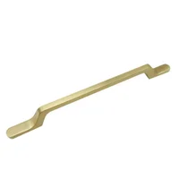 Manija Zamak 443 Latón Cepillado cc 192 Mm