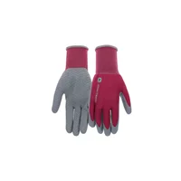 Guantes de Trabajo John Deere M L Grises con Recubrimiento en Nitrilo para Mujer