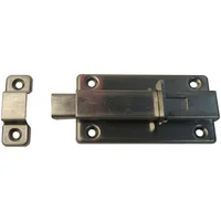 Pasador Manual Acero Inox Puerta Baño