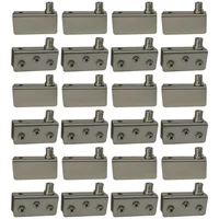 Bisagra Esquinera Pivotante 8mm 12 Set Vitrina