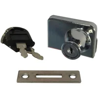 Cerradura Sobreponer para Doble Puerta Vitrina