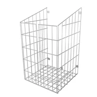 Tolva Ropa 35x35x60 Cm Cromado
