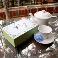 Caja Té Tamano 24X16X7 Cm con 6 Divisiones Colibri