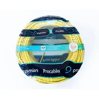 Alambre N14 50M Amarillo Procables