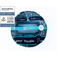 Alambre N14 50M Azul Procables