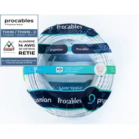 Alambre N14 50M Blanco Procables
