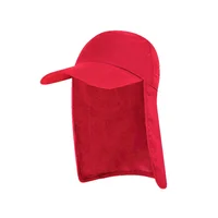 Gorra Safari Protector de Cuello Rojo Set X 10 Unidades