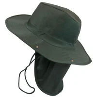 Sombrero Pescador Hombre/Mujer Safari Verde Set X 10 Unidades