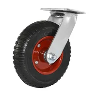 Rodachina R L P Giratoria Industrial Rueda Labrada 160 Mm Discover