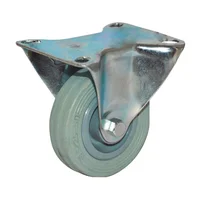 Rodachina Fija Industrial. Gris 100 Mm 4" Discover
