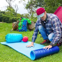 Colchoneta para Camping Metal Azul 10mmx60cmx1.80M Set X 24 Unidades