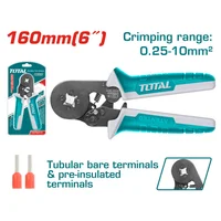 Alicate para Terminales 23-7 Awg 6 Pulgadas 152.4 mm en Blíster