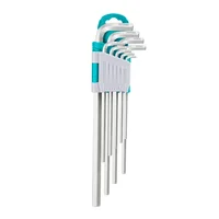 Juego 9 Llaves Bristol Largas Hex 1.5-10mm