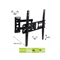 Soporte TV Ajustable de Pared Doble Brazo de 21-70" pulgadas