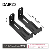 Soporte Dual Para Barras de Sonido y Equipo Multiple