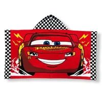 Toalla Con Capucha Cars 60X120 Cms