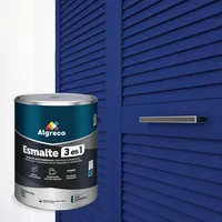 Esmalte Para Exterior 3 en 1 Brillante Azul Español Algreco 1 Galón