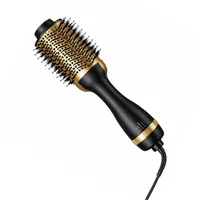 Cepillo Secador Keratina Dorado 2000w