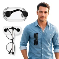 Clip Soporte Magnético Universal para Gafas Negro