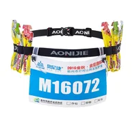 Cinturón Para Numero De Corredor Gel Running Triatlon