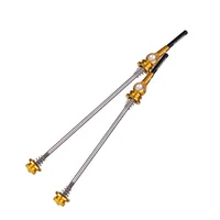 Juego de Puntillas Rueda Ztto Ultralivianas Titanio Aluminio Color Amarillo