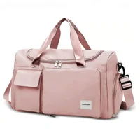 Morral Deportivo Textil Rosado