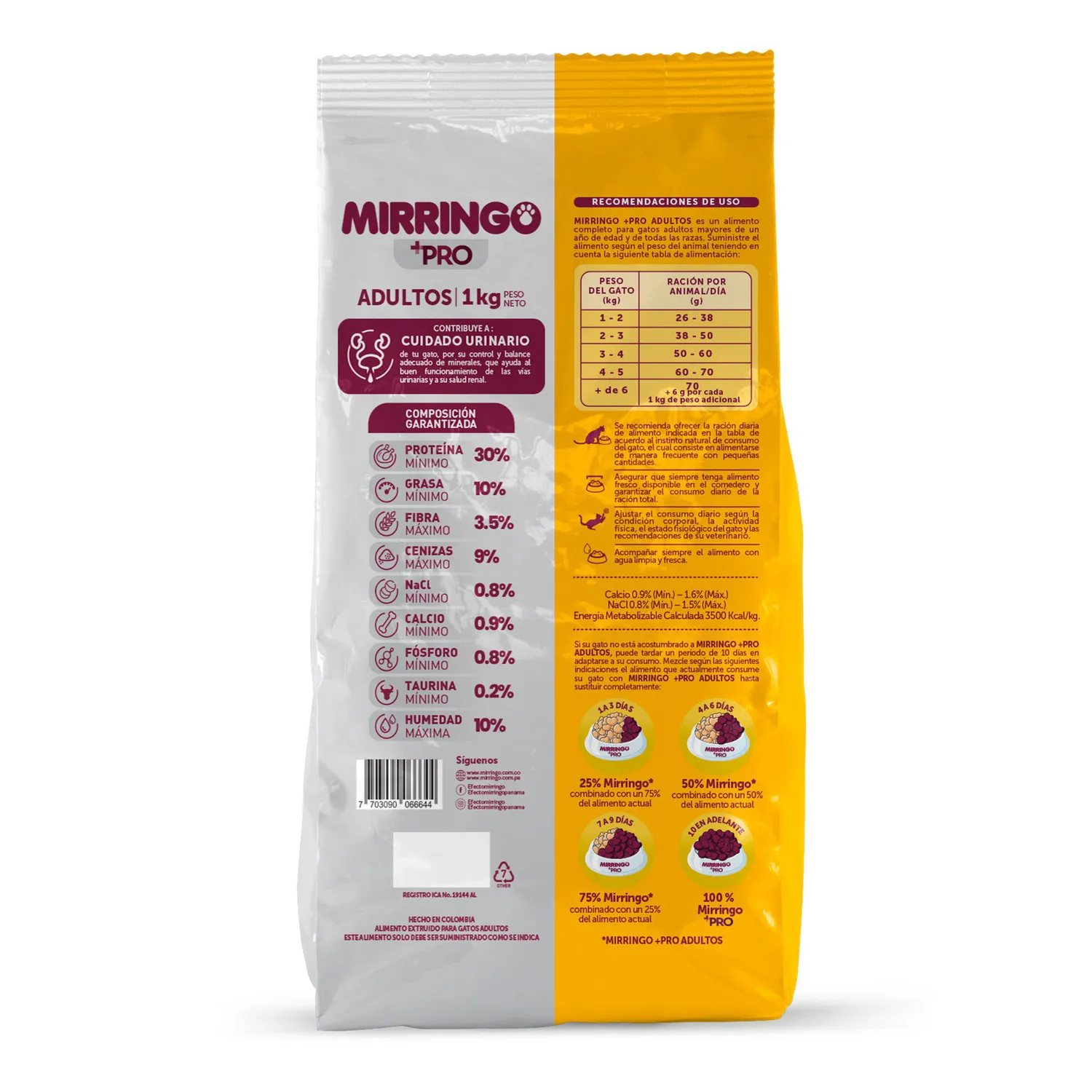 Comida Seca Para Gatos Mirringo Adulto 1kg Mirringo 3