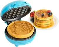 Mini Wafflera con Motivo de Muñeco de Nieve