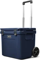 Hielera Con Ruedas Y Mango Retráctil Yeti Roadie 60 Gran Capacidad