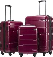 Set de Maleta de 3 Unidades Velís Rosa
