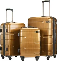 Set de Maleta de 3 Unidades Velís Marrón