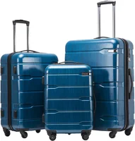 Set de Maleta de 3 Unidades Velís Azul