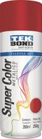 Pintura Aerosol Tekbond Rojo Metalizado 350 ml x 2 Unidades