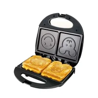 Sandwichera Tostadora Pan Con Diseño de Caritas