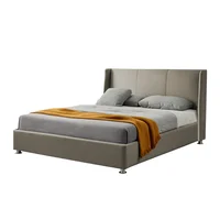 Combo Cama Mousai con Colchón 1 Pillow 26 cm + Sabanas 120x140x190 Taupe