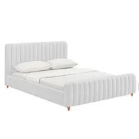 Combo Cama Vitale con Colchón 1 Pillow 26 cm + Sabanas 130x160x190 Blanco