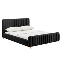 Combo Cama Vitale con Colchón 1 Pillow 26 cm + Sabanas 130x160x190 Negro