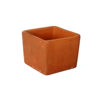 Matera Arcilla Cuadrada 20x16x20cm Terracota