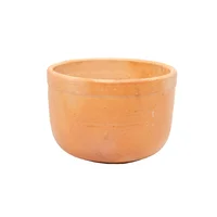 Matera Arcilla Redonda Bola Cinturón 36x25x36cm Terracota