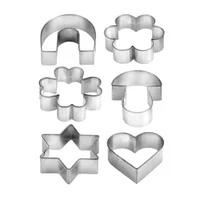 Molde para Galleta de 6 unidades en forma de Anillo Set X 72 Unidades