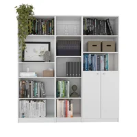 Combo Home Eco Blanco 3 Bibliotecas