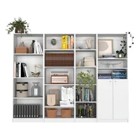Combo Home Blanco Incluye 4 Bibliotecas