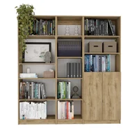 Combo Home Eco Macadamia Blanco 3 Bibliotecas