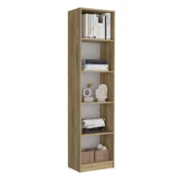 Biblioteca Home Eco 180x45x30cm Macadamia