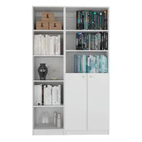Combo Home Eco Blanco Incluye 2 Bibliotecas