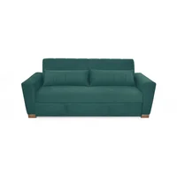 Sofá Cama 3 puestos Hannover Tela 85x210x89 Petroleo